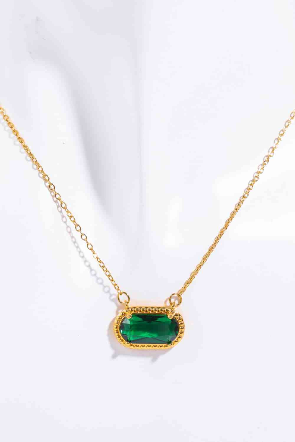 Trendy 14K Gold-Plated Pendant Necklace