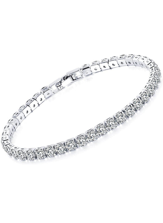 925 silver Tennis bracelet with cubic zirconia for women