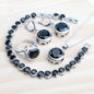 Women's Sterling Silver Jewelry Set