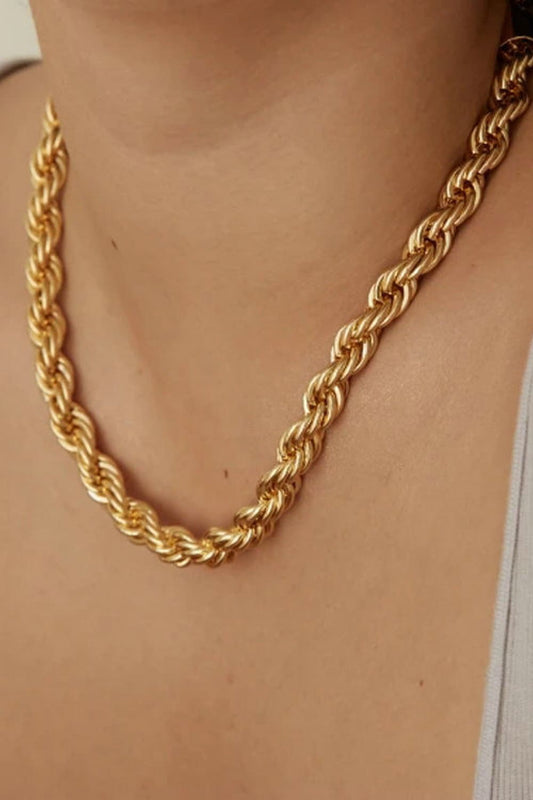 18K Gold-Plated Necklace